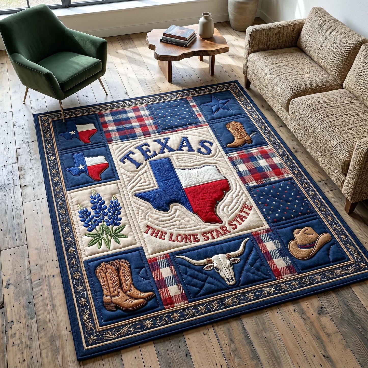 Texas Pride Area Rug GFTOTP19109