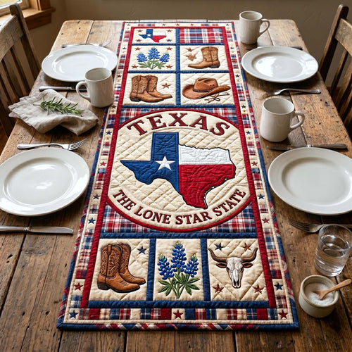 Texas Pride Quilted Table Runner GFTOTP19138