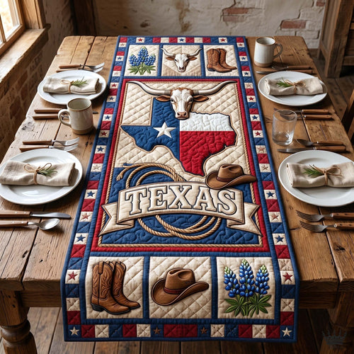 Texas Pride Quilted Table Runner GFTOTP19139