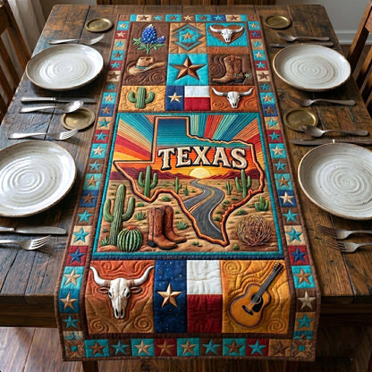 Texas Pride Quilted Table Runner GFTOTP19140