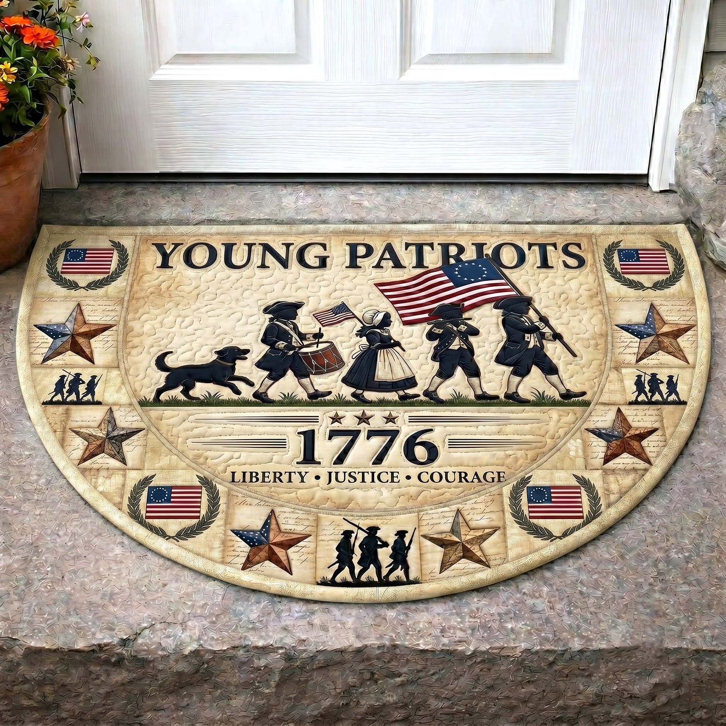 Liberty Legacy Quilted Welcome Mat GFTOTP19185
