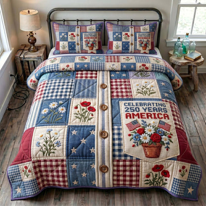 Liberty Legacy 3-Piece Quilted Bedding Set GFTOTP19213