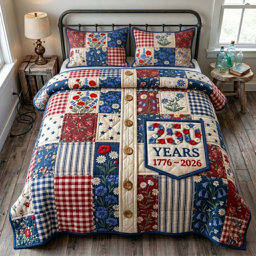 Liberty Legacy 3-Piece Quilted Bedding Set GFTOTP19214