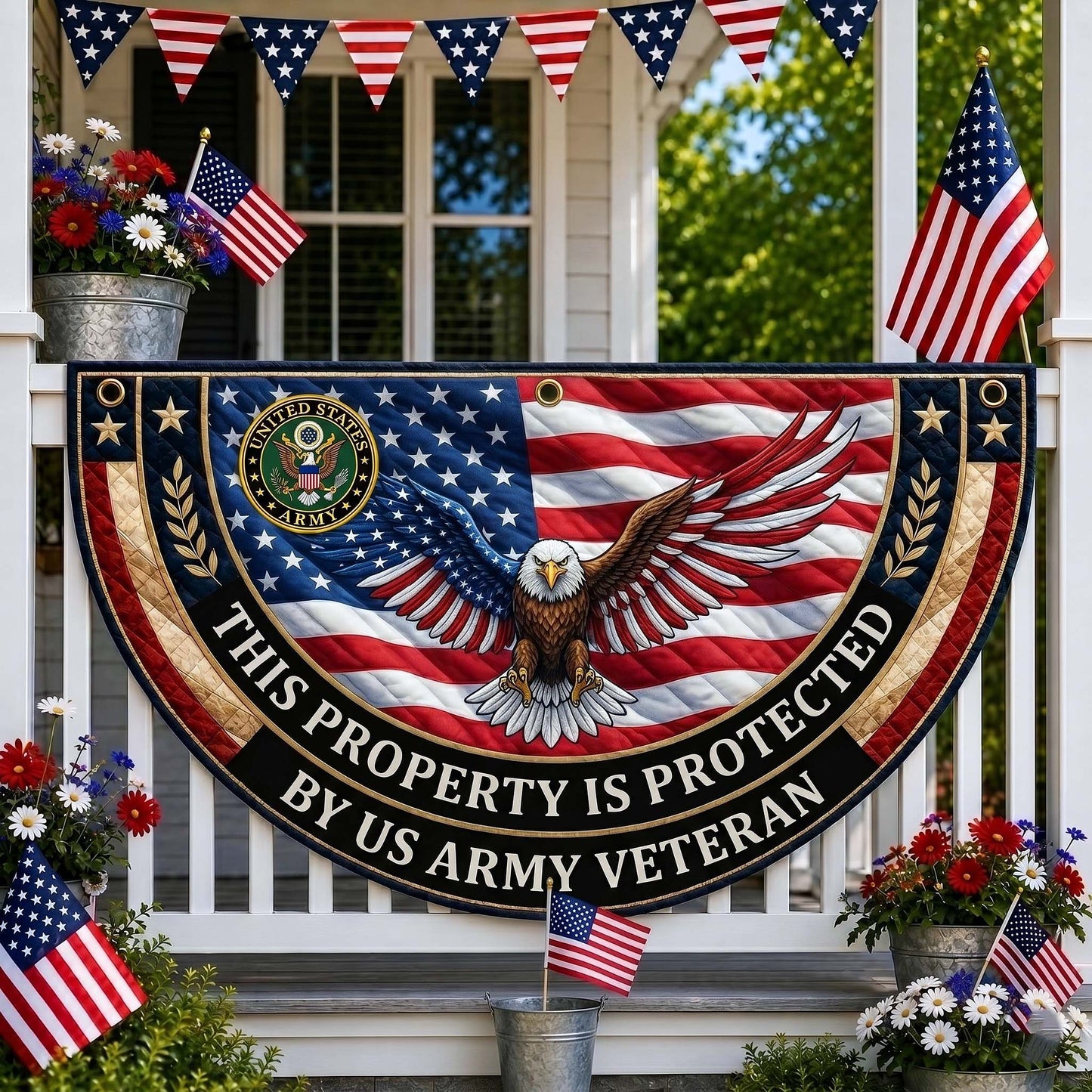 Veteran Pride Fan Flag GFTOTP19237