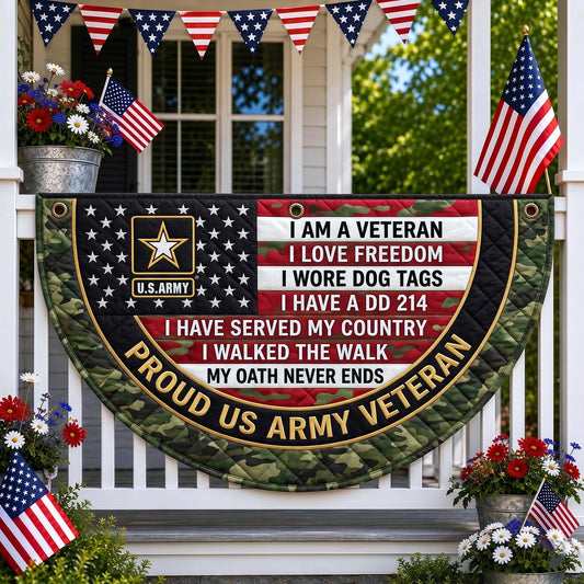 Veteran Pride Fan Flag GFTOTP19240