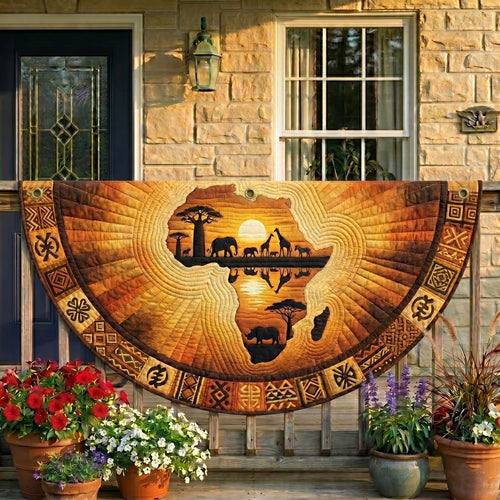 Nubian Heritage Fan Flag GFTOTP19244