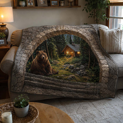 Rustic Guardian Quilted Blanket GFTOTP19252