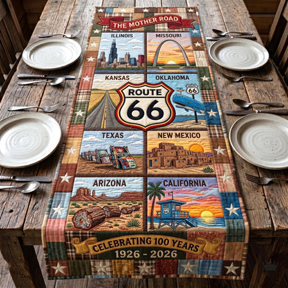Route 66 Centennial Quilted Table Runner GFTOTP19290