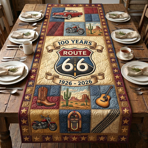 Route 66 Centennial Quilted Table Runner GFTOTP19292