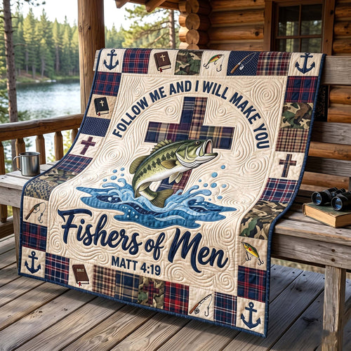 Faithful Fisherman Quilted Blanket GFTOTP19419