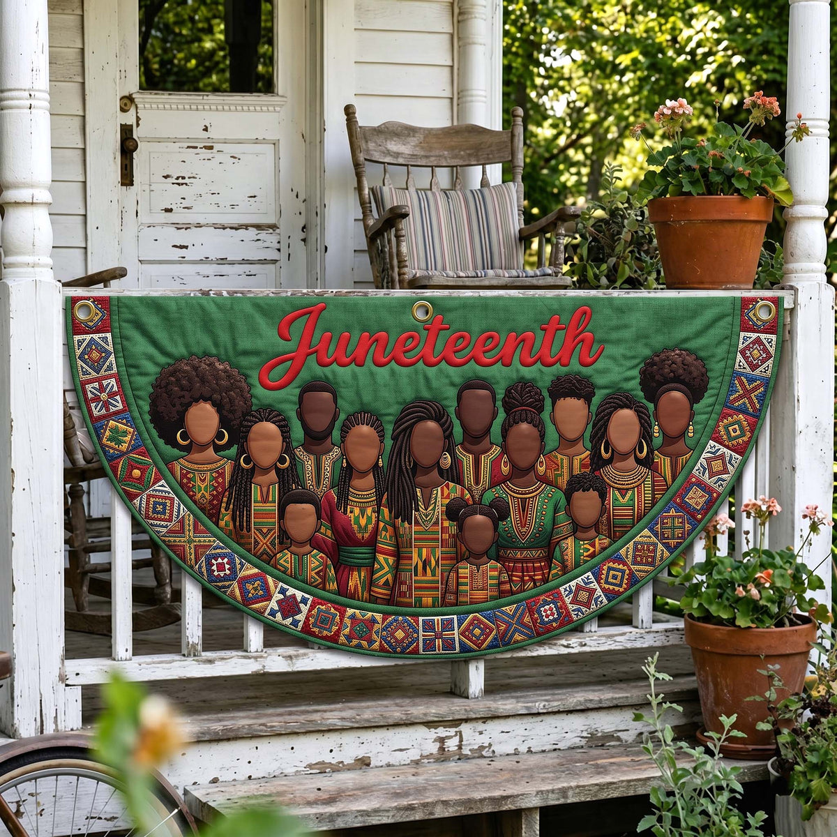 Black Heritage Fan Flag GFTOTP19442