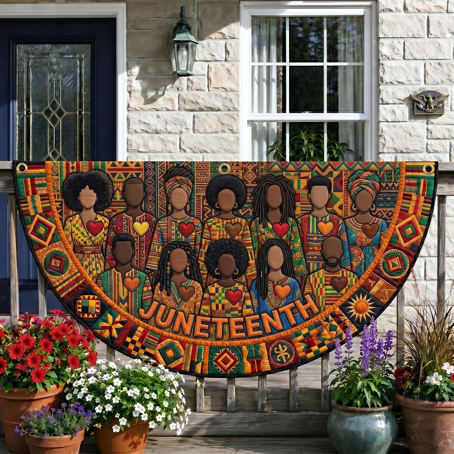 Black Heritage Fan Flag GFTOTP19443