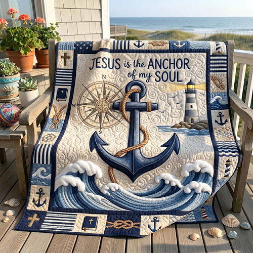 Ocean Grace Quilted Blanket GFTOTP19453