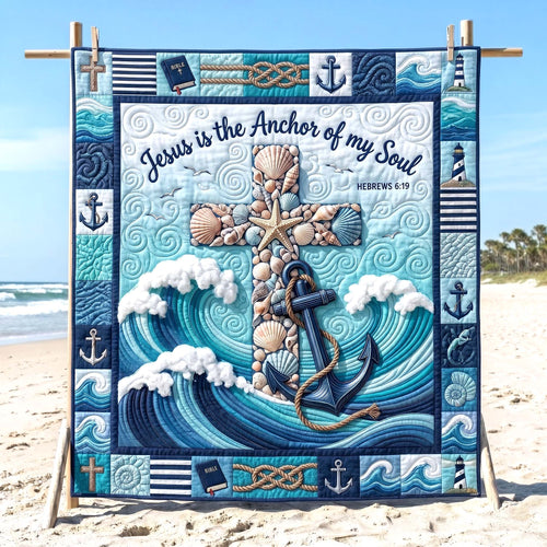 Ocean Grace Quilted Blanket GFTOTP19454