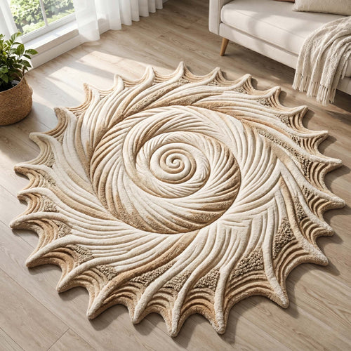 Coastal Whisper Custom Shape Area Rug GFTOTP19474