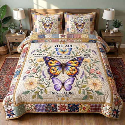 Wings Of Faith 3-Piece Quilted Bedding Set GFTOTP19478