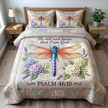 Grace In Flight 3-Piece Quilted Bedding Set GFTOTP19487