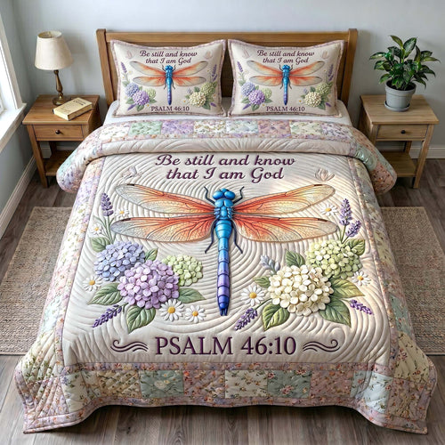 Grace In Flight 3-Piece Quilted Bedding Set GFTOTP19487