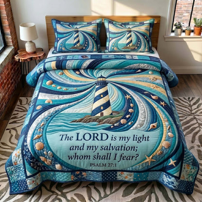 Ocean Grace 3-Piece Quilted Bedding Set GFTOTP19509