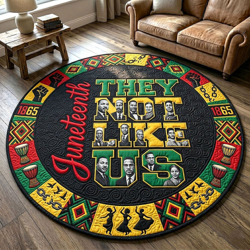 They Not Like Us Quilted Round Mat GFTOTP19556