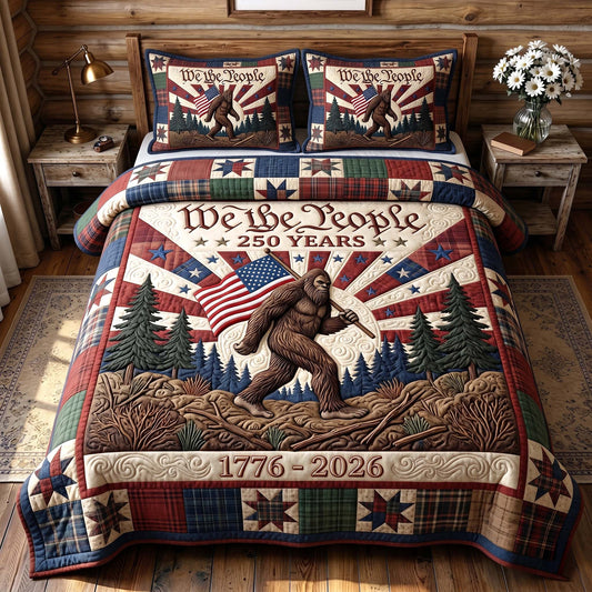 Liberty Legend 3-Piece Quilted Bedding Set GFTOTP19575