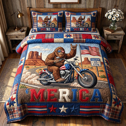 Liberty Legend 3-Piece Quilted Bedding Set GFTOTP19577