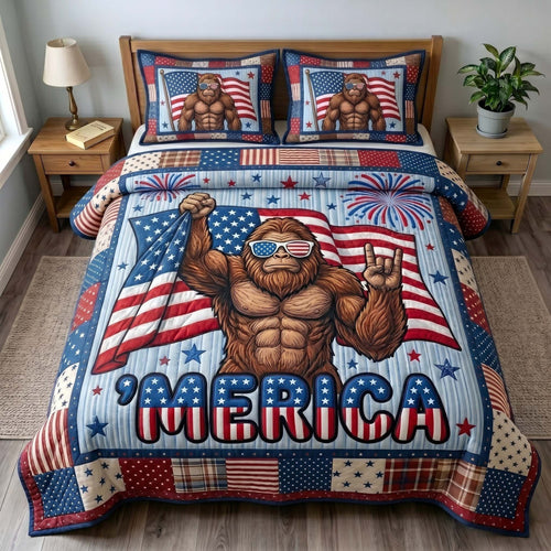 Liberty Legend 3-Piece Quilted Bedding Set GFTOTP19579