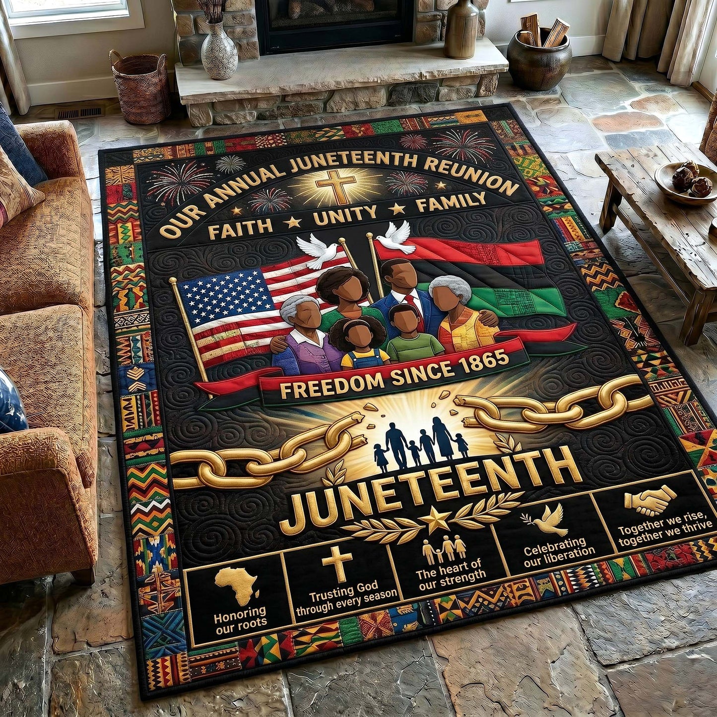Juneteenth Legacy Area Rug GFTOTP19638