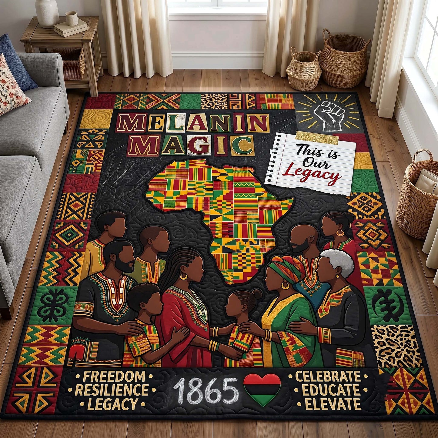 Juneteenth Legacy Area Rug GFTOTP19642