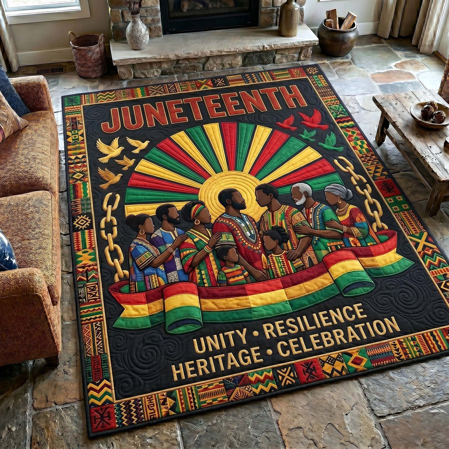 Juneteenth Legacy Area Rug GFTOTP19643