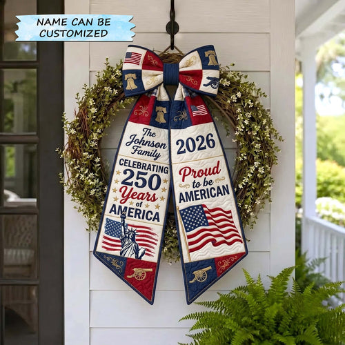 Freedom Heritage Quilted Wreath Sash QTCUZ GFTOTP19650