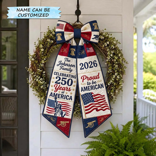 Freedom Heritage Quilted Wreath Sash QTCUZ GFTOTP19650