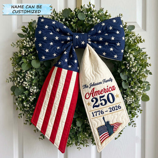 Freedom Heritage Quilted Wreath Sash QTCUZ GFTOTP19651