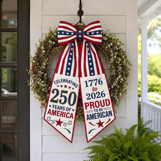 Independence Spirit Quilted Wreath Sash GFTOTP19659