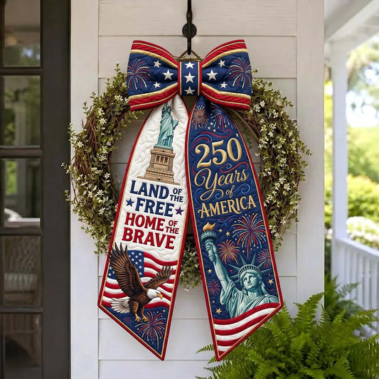 Independence Spirit Quilted Wreath Sash GFTOTP19661