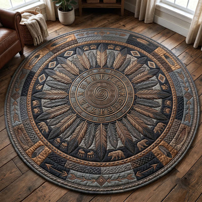 Sacred Heritage Quilted Round Mat GFTOTP19712