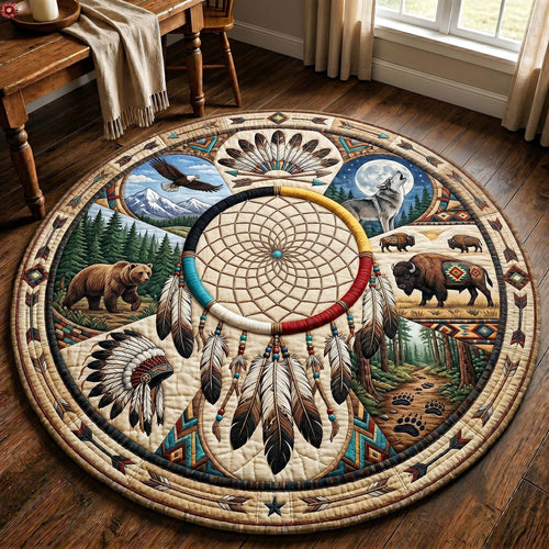 Sacred Heritage Quilted Round Mat GFTOTP19716