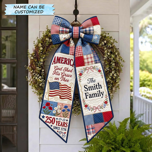 Freedom Heritage Quilted Wreath Sash QTCUZ GFTOTP19718