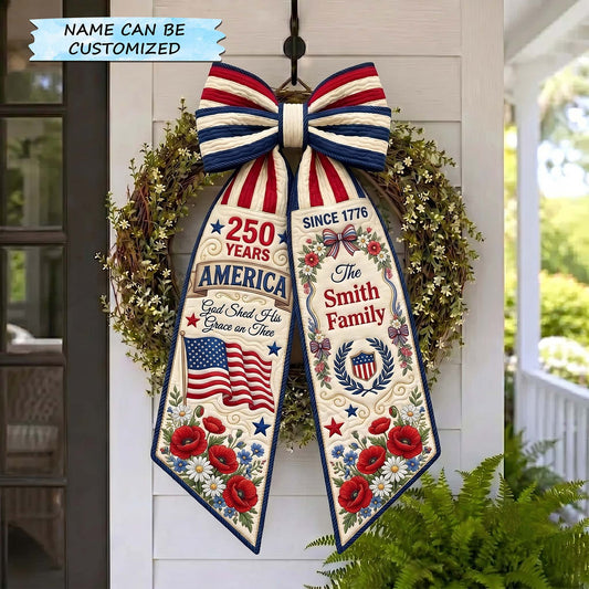 Freedom Heritage Quilted Wreath Sash QTCUZ GFTOTP19719