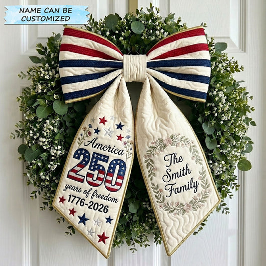 Freedom Heritage Quilted Wreath Sash QTCUZ GFTOTP19721