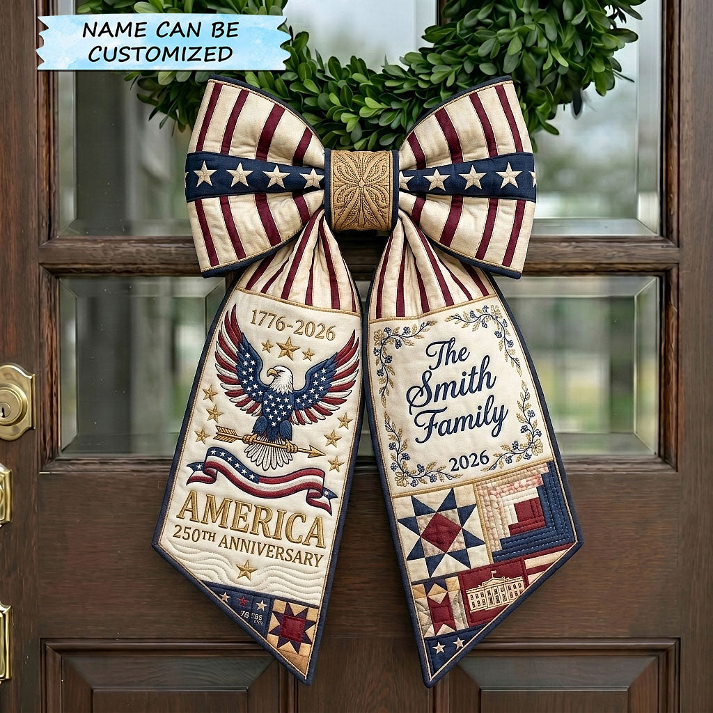 Freedom Heritage Quilted Wreath Sash QTCUZ GFTOTP19722