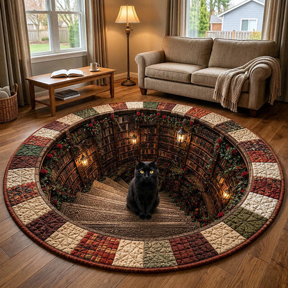 Reading Companion Quilted Round Mat GFTOTP19765