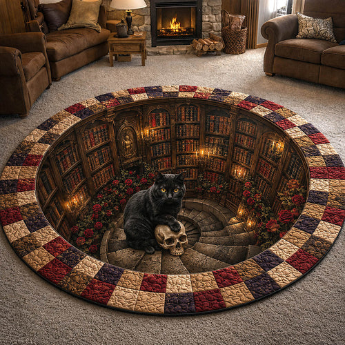 Reading Companion Quilted Round Mat GFTOTP19766