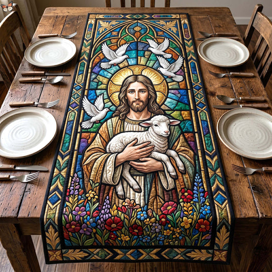 Faithful Savior Quilted Table Runner GFTOTP19772