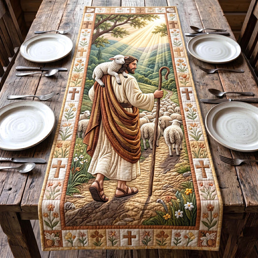 Faithful Savior Quilted Table Runner GFTOTP19773