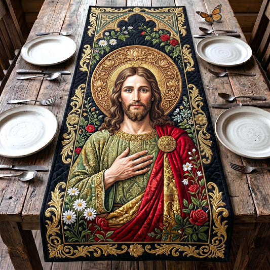 Faithful Savior Quilted Table Runner GFTOTP19774