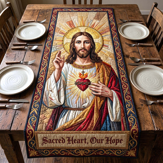 Faithful Savior Quilted Table Runner GFTOTP19775