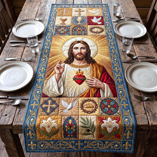 Faithful Savior Quilted Table Runner GFTOTP19776