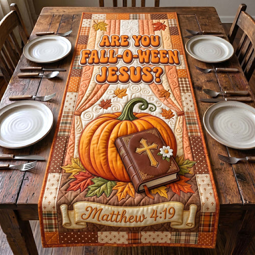 Autumn Blessings Quilted Table Runner GFTOTP19778