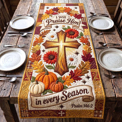 Autumn Blessings Quilted Table Runner GFTOTP19780